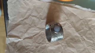 Anillo Tous Ositos Blanco Plata
