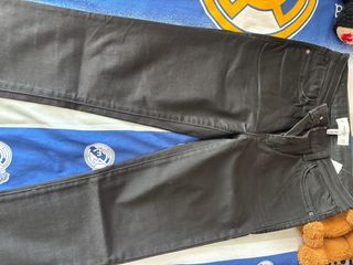 Pantalón Mango Mujer Negro Talla S