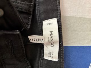 Pantalón Mango Mujer Negro Talla S