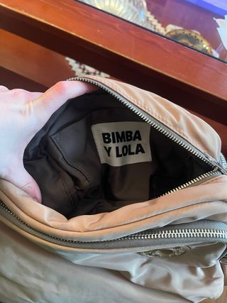 Bolso bandolera Bimba y Lola beige