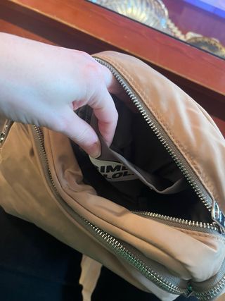 Bolso bandolera Bimba y Lola beige