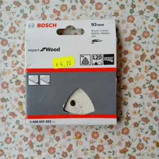 Lijas Bosch para lijadora vaivén