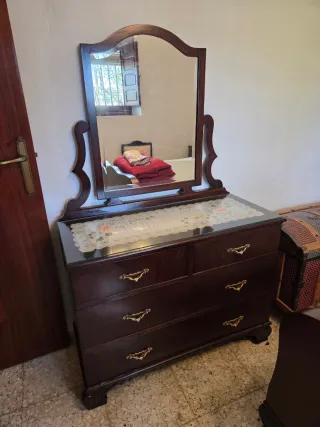 Juego dormitorio antiguo matrimonial