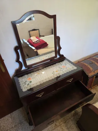 Juego dormitorio antiguo matrimonial