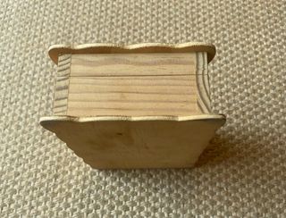 Caixa de madeira gravada Maria