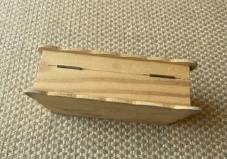 Caixa de madeira gravada Maria