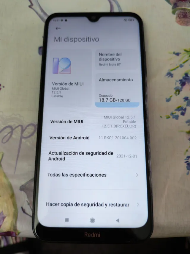 Xiaomi Redmi Note 8T 128GB