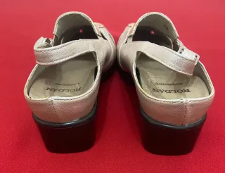 Sandalias Roldán Mujer Beige/Oro