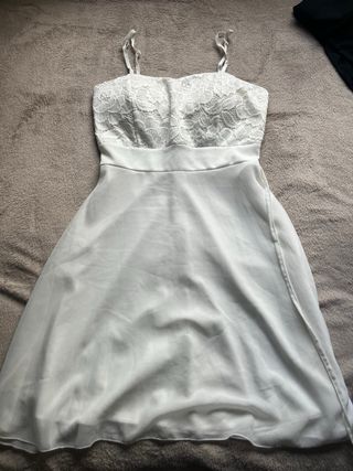 Vestido blanco de fiesta