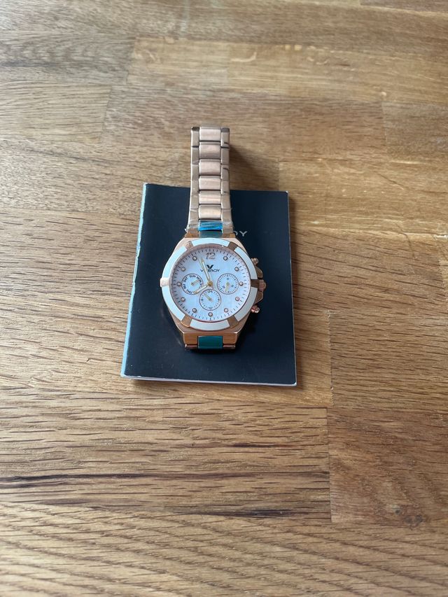 Reloj viceroy Dorado y Blanco