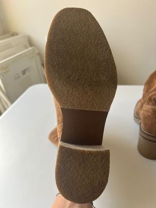 Botas Alpe Piel Marrón Talla 38