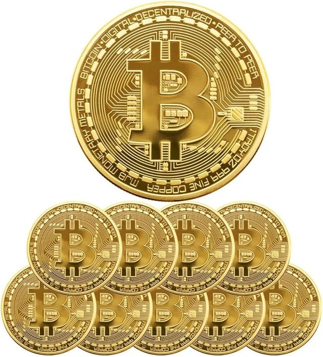 BLACK FRIDEY! 10 MONEDAS BITCOIN DE COLECCIÓN