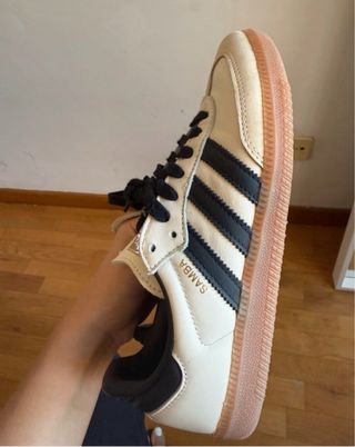 Adidas Samba Beige/Negro Talla 38