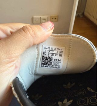 Adidas Samba Beige/Negro Talla 38