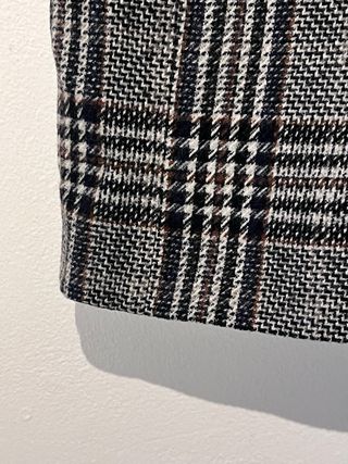 Cappotto a quadri Zara taglia L