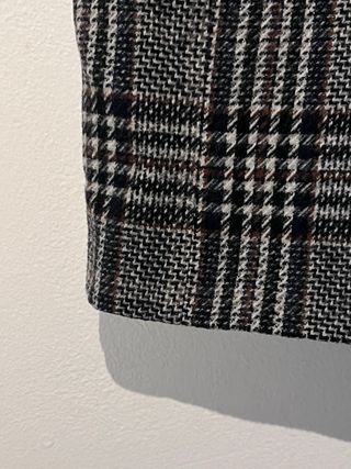 Cappotto a quadri Zara taglia L