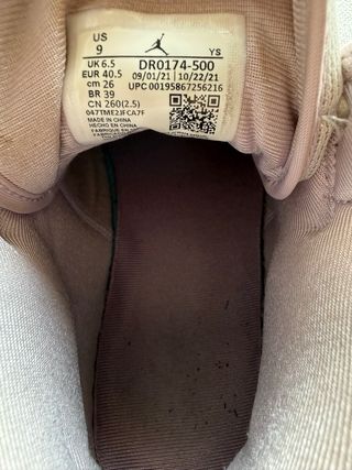 Nike Air Jordan Morados Talla 38