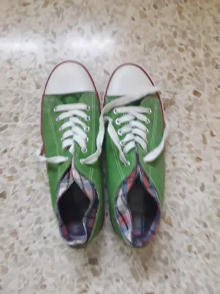 Zapatillas Mustang Verde Talla 44