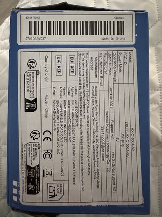 Cámara Vigilancia WiFi HD Audio