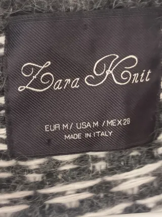 Chaqueta punto Zara Talla M