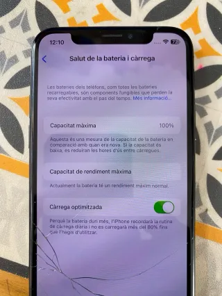 iPhone X 64GB Nero - Schermo Rotto