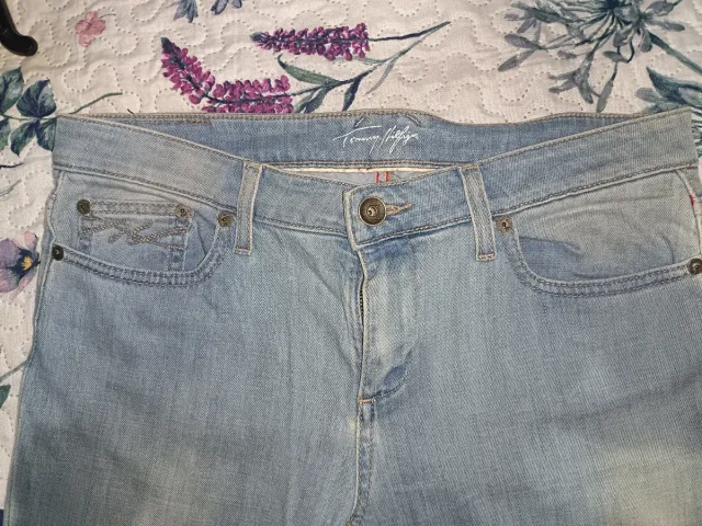 Jeans Tommy Hilfiger mujer  azul claro