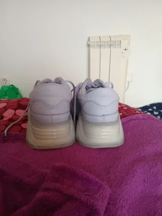 Zapatillas lila mujer