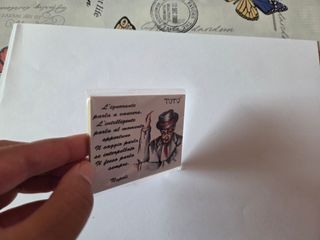 Calamita Totò con citazione