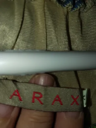 Falda larga estampada multicolor