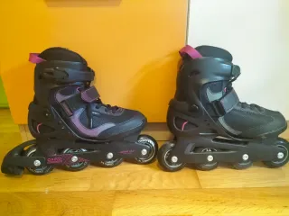 Patines Oxelo Mujer Talla 38 + Bolsa + Proteccione