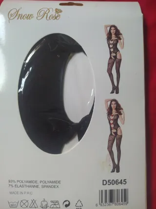 Lencería erótica Snow Rose talla única