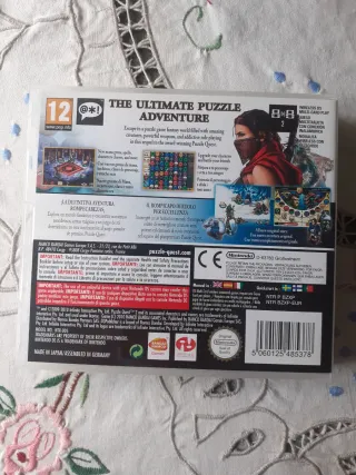 🇪🇦/🇮🇹/🇬🇧 Puzzle Quest 2 - Nintendo DS