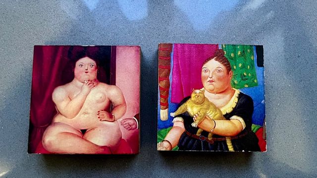 2 Quadri Decorativi Botero