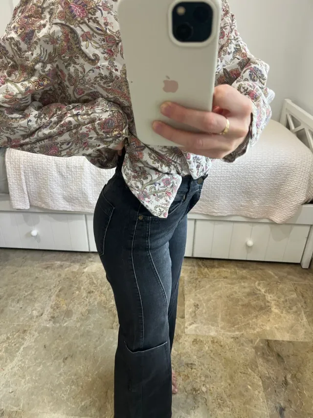 Pantalón Renatta and Go, color Negro