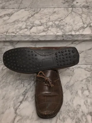 Mocassini invernali uomo marrone taglia 40