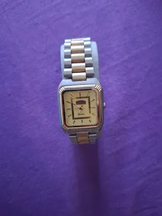 Reloj Cóndor Cuarzo Dorado y Plateado