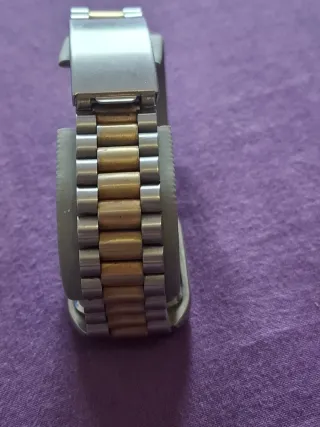 Reloj Cóndor Cuarzo Dorado y Plateado