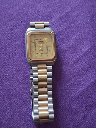 Reloj Cóndor Cuarzo Dorado y Plateado