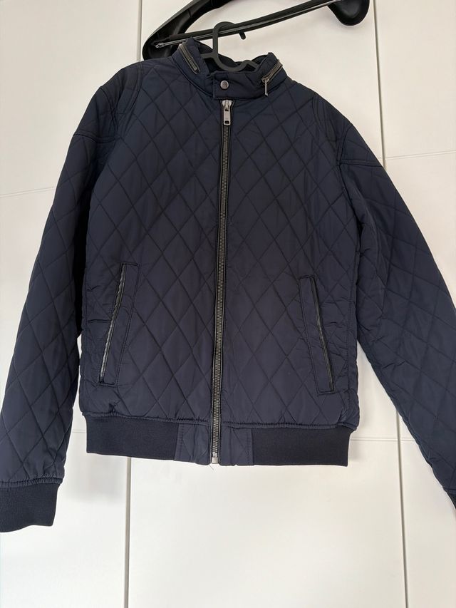 Cazadora acolchada Zara azul