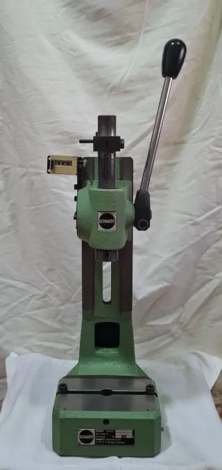 Prensa manual cremallera Schmidt