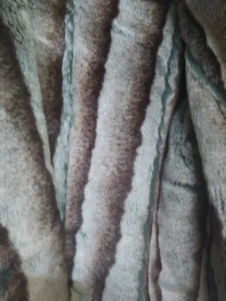 Chaqueta mujer de ante con pelo