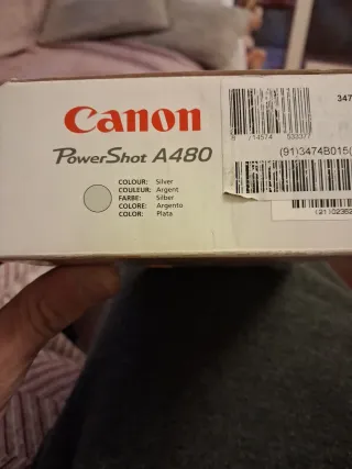 Cámara Canon 10MP 3.3x Zoom Plata