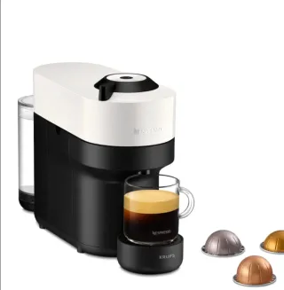 Cafetera Nespresso Vertuo Krups Blanca/Negra