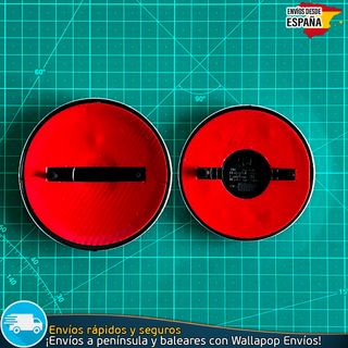 Pack Emblemas 80mm + 88mm Skoda de 2 Pasadores