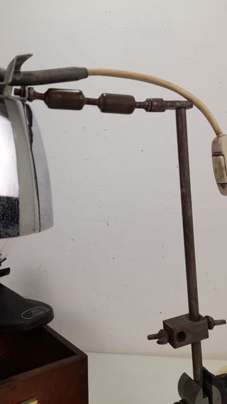 Lampada da laboratorio vintage