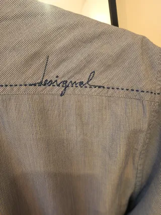Camisa Desigual rayas azules hombre
