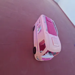 Pack Barbie Caravana, casa y moto.