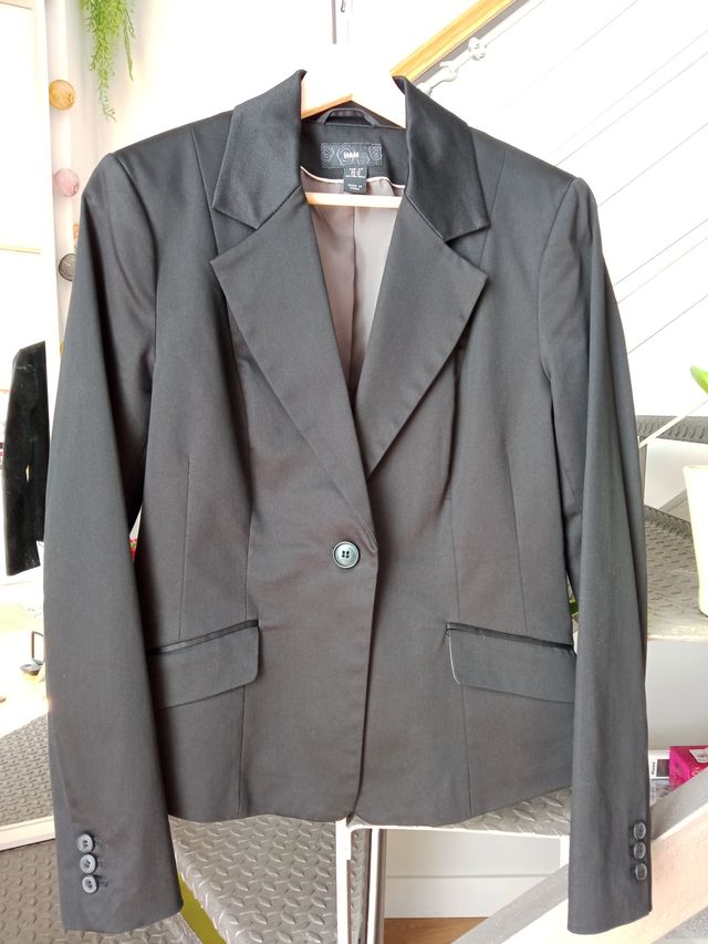 Americana H&M Negra nueva Talla 40