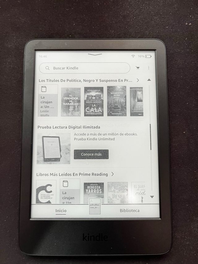 Kindle 11ª Gen 16GB Negro Poco Uso