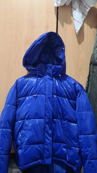 Chaqueta Zara Azul Talla S-M